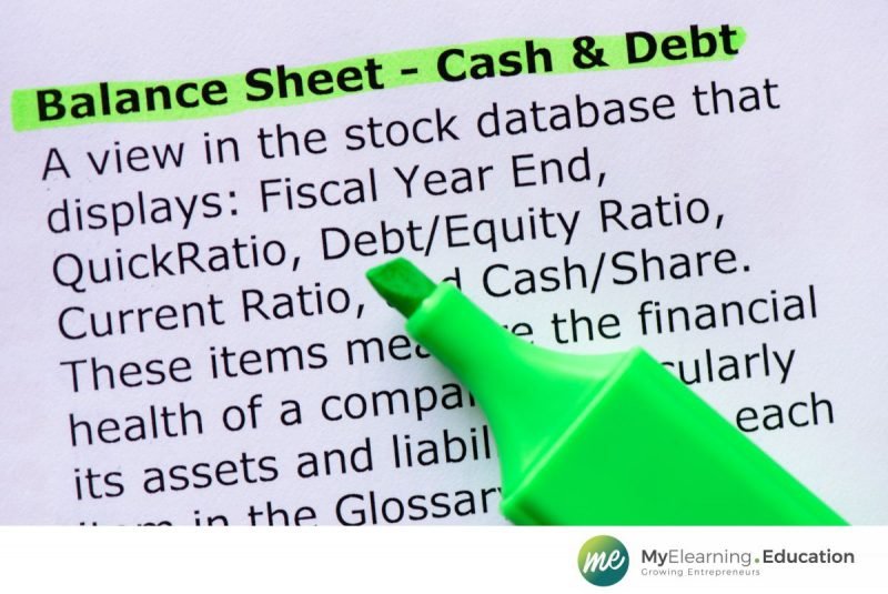 balance sheet current assets